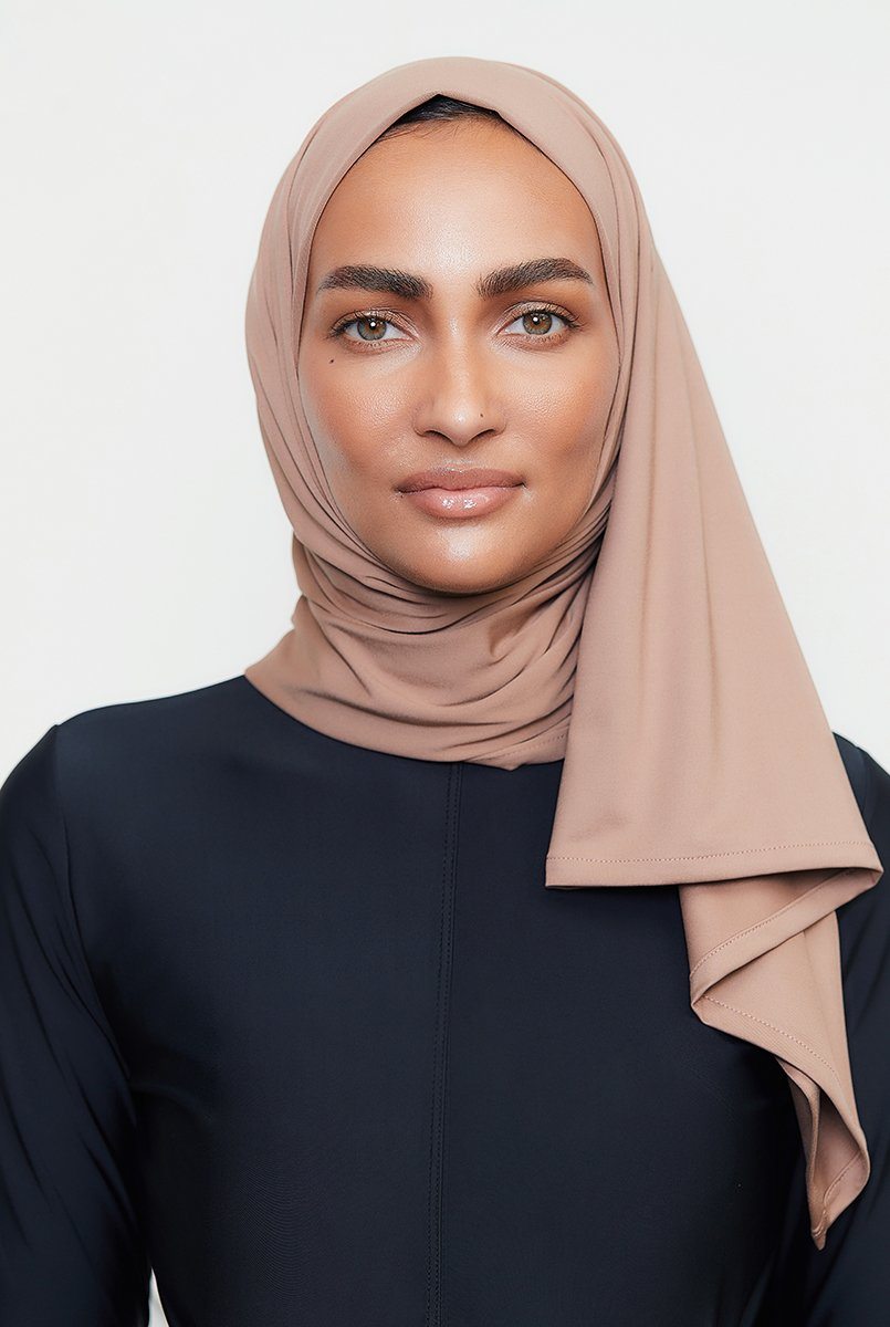 Swim Hijab - Nude Swim Hijabs Sei Sorelle 
